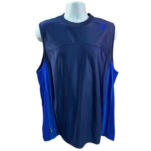 Shaq Tank Top Men M Blue Summer Sleeveless Casual -Black Tag-